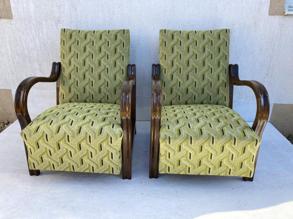 F093 - kreslá v štýle art deco - Cena za kus 440€. 8