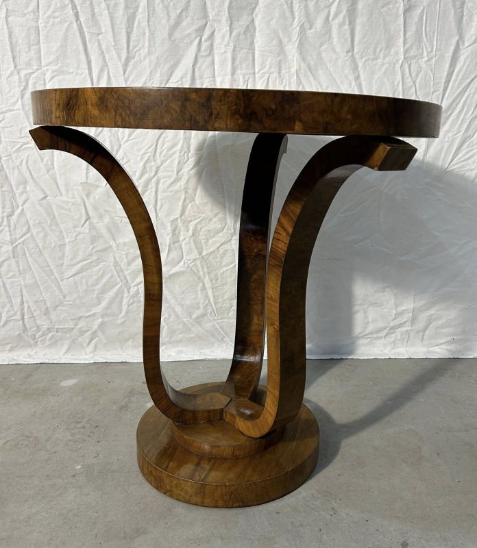 S60 - Art DECO stolík “TULIPÁN” komplet zrenovovaný - Cena 660€ 5