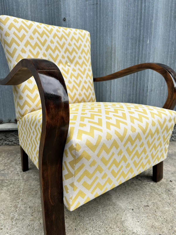 F144 - Štýlové Art DECO kreslo - Cena 290€