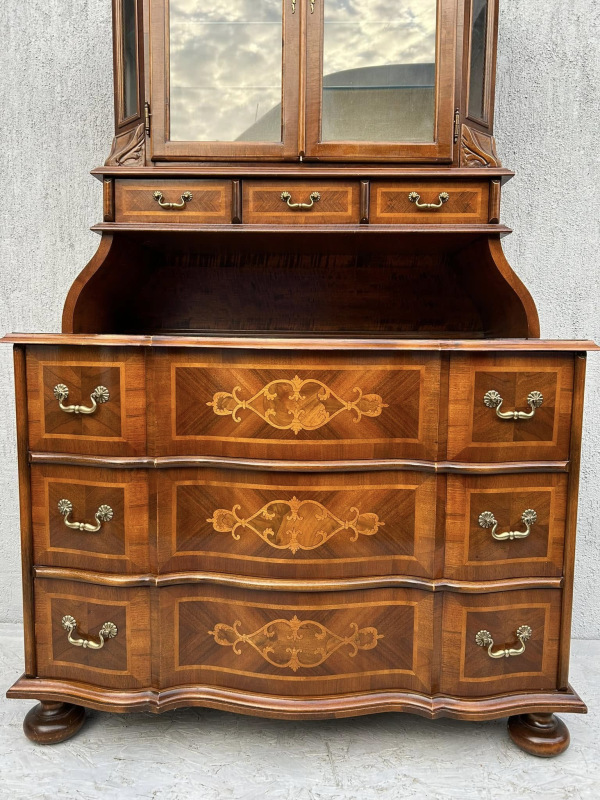 Starožitny sekretár / Taberňák / almara v barokovom štýle - Cena 660 € 7