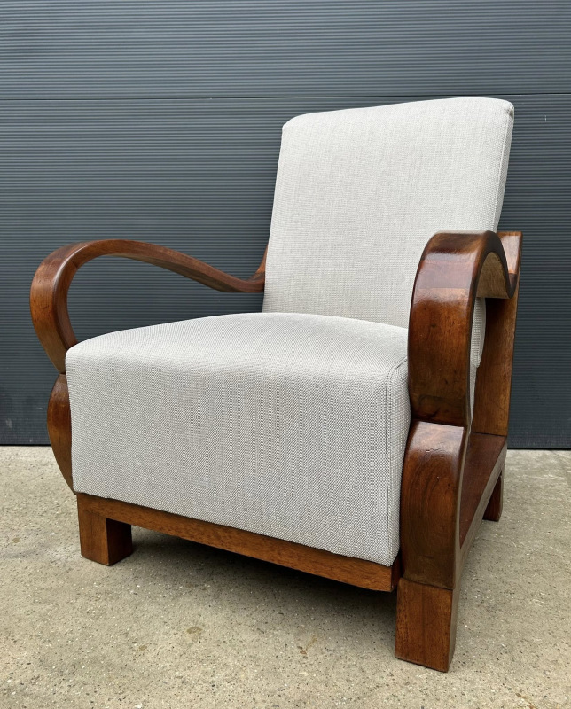 F194 - Art DECO kreslá zrenovované - Cena: 980€ za pár 1