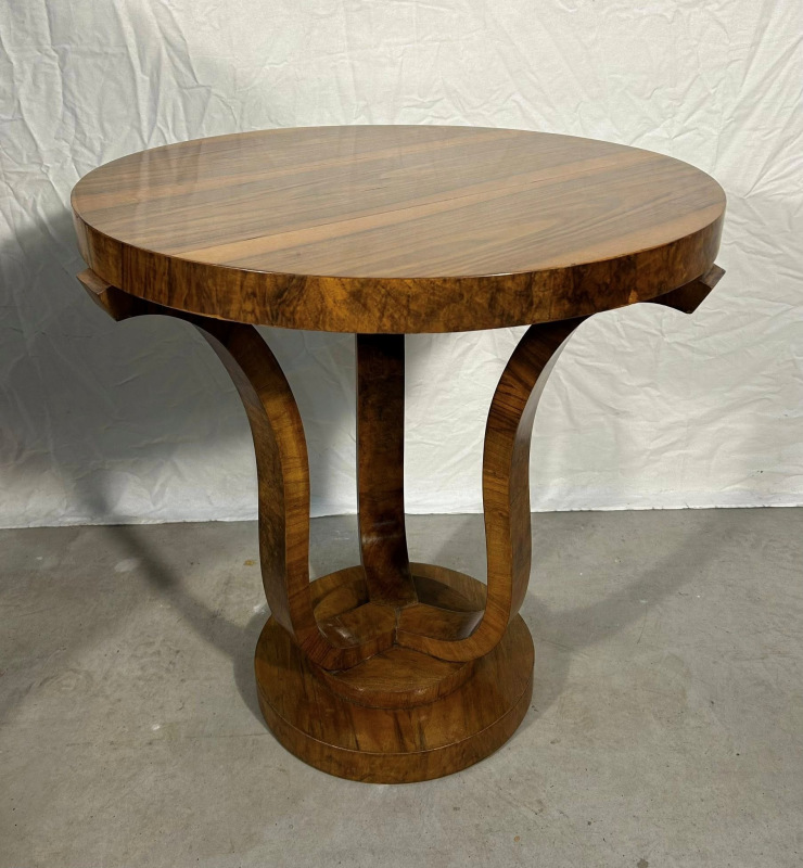 S60 - Art DECO stolík “TULIPÁN” komplet zrenovovaný - Cena 660€ 2