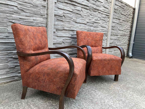 F064 - kreslá v štýle art deco - Cena 125€ / ks. 2