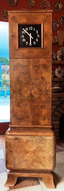 Jedinečné podlahové hodiny v štýle Art deco - Cena 990€