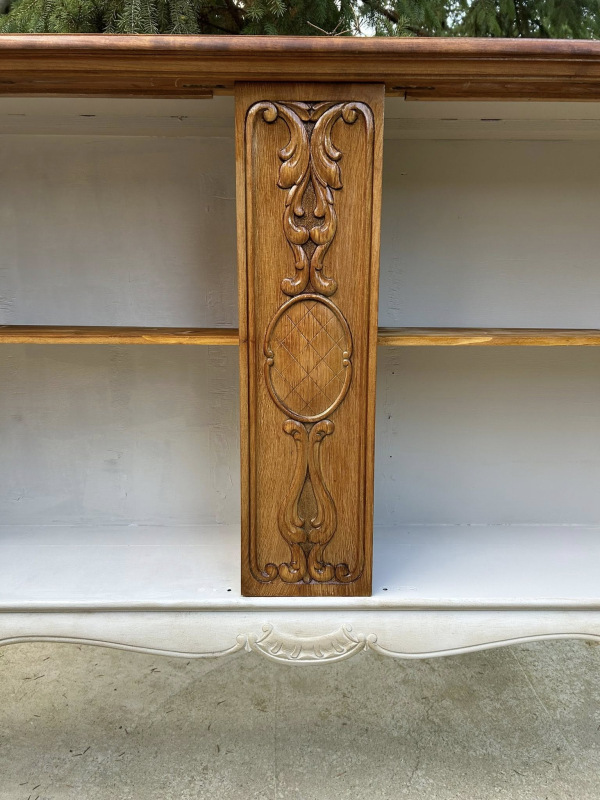 Knižnica/polica/etažér v provence farbách - Cena 240€ 3