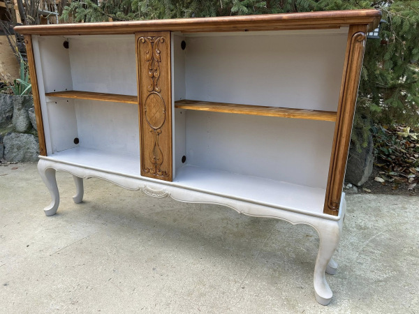 Knižnica/polica/etažér v provence farbách - Cena 240€ 1