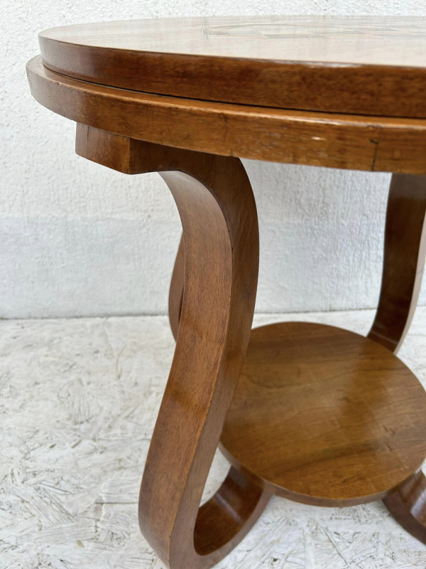 S34 -Art DECO stolík “TULIPÁN” šachový stolík - Cena 790€ 7