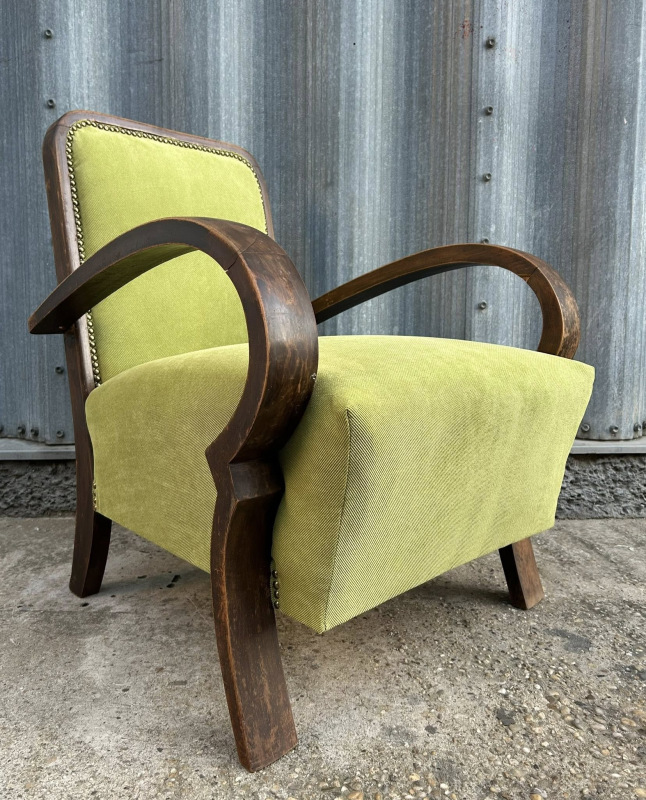 F192 - Kreslo Art DECO - solitér - Cena 260€. 4