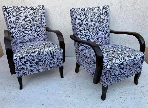 F094 - Art DECO kreslá - Cena za kus 250€. 1