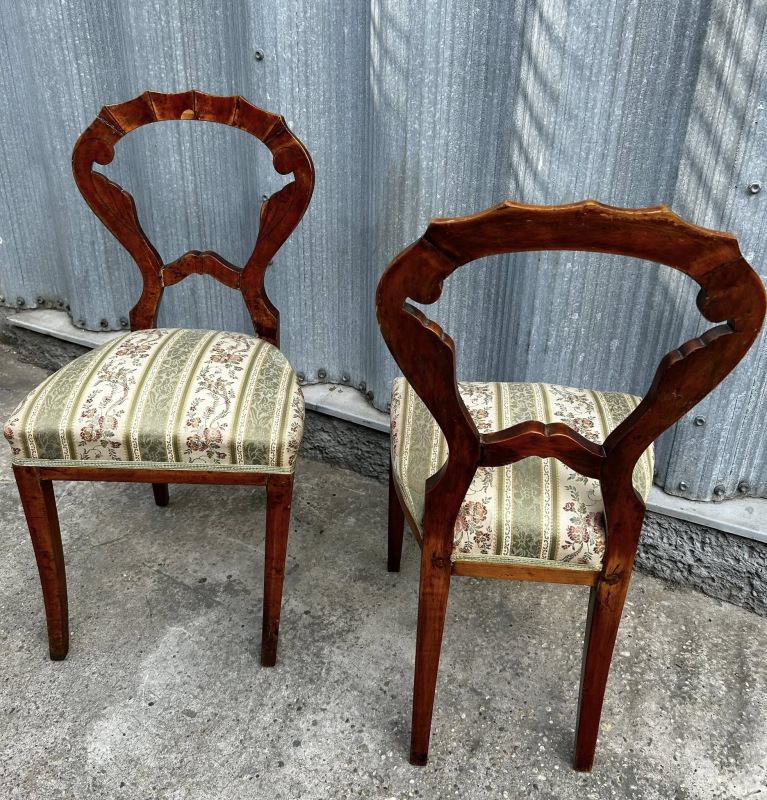 03 - Stoličky Biedermeier 2 ks - Cena 100 € / ks 2