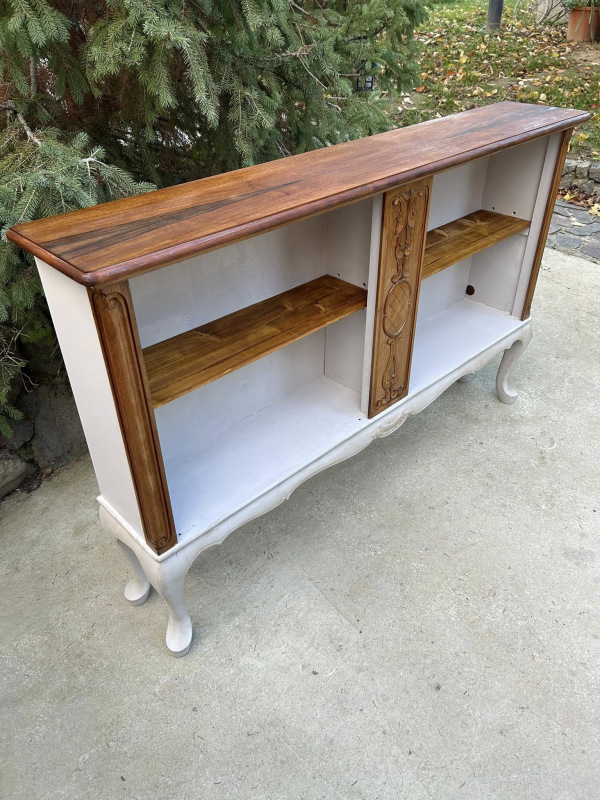 Knižnica/polica/etažér v provence farbách - Cena 240€ 5