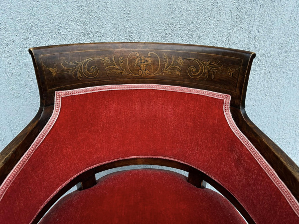 Starožitné kreslá Biedermeier/empire - Cena na vyžiadanie. 6