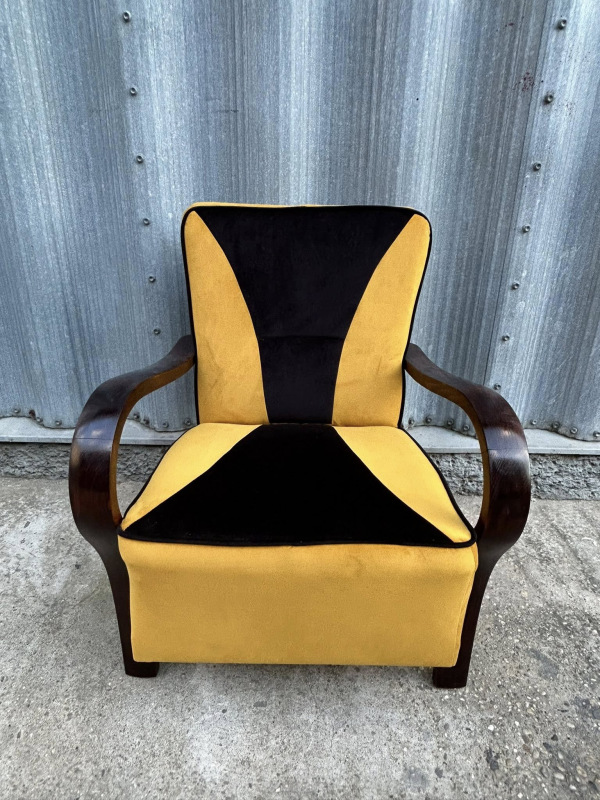 F204 - Art DECO kreslá, “TRANSFORMERS” - Cena 290€ / ks 1