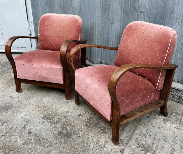 F167 - Art DECO kreslá - Cena 250€ / kus 2