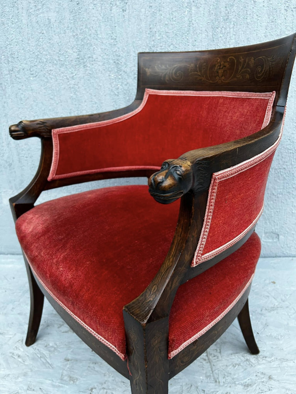 Starožitné kreslá Biedermeier/empire - Cena na vyžiadanie. 2