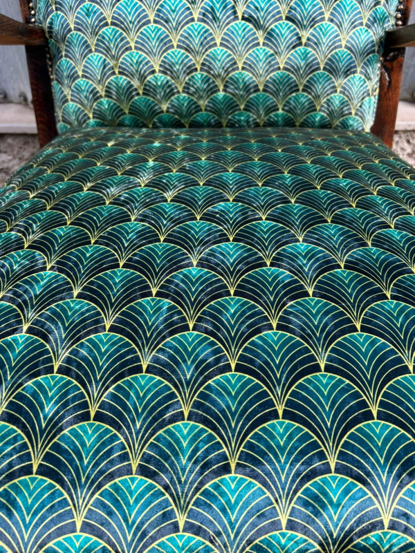F223 - Luxusné Art DECO kreslá - Cena 1.100 € za pár 6