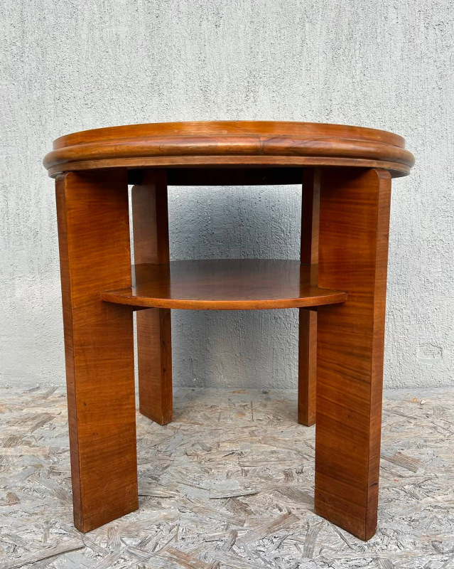 S63 - Okrúhly stolík artdeco - Cena 270 € 3