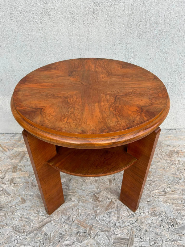 S63 - Okrúhly stolík artdeco - Cena 270 € 2