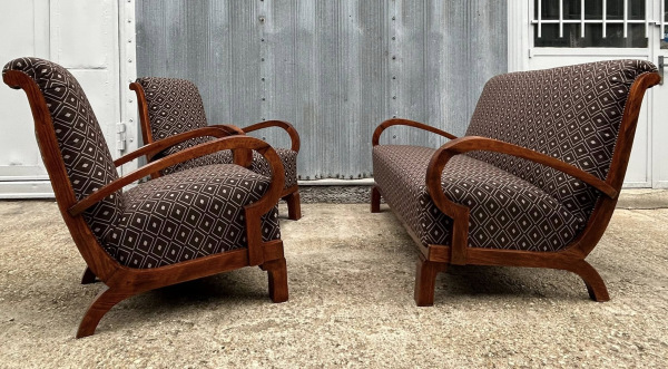 F198 - Exluzívna Art DECO sedacia súprava - Cena 2.500€ 4