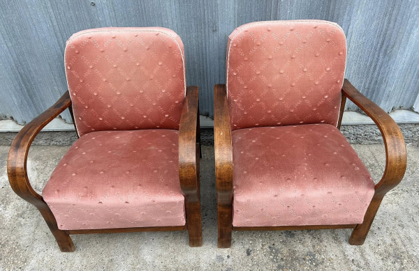 F167 - Art DECO kreslá - Cena 250€ / kus 3