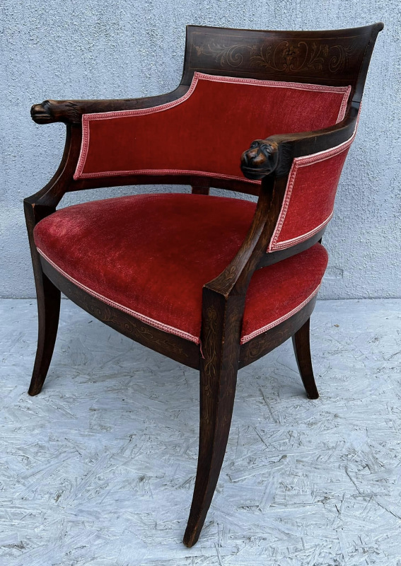 Starožitné kreslá Biedermeier/empire - Cena na vyžiadanie. 1