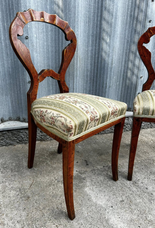 03 - Stoličky Biedermeier 2 ks - Cena 100 € / ks 1