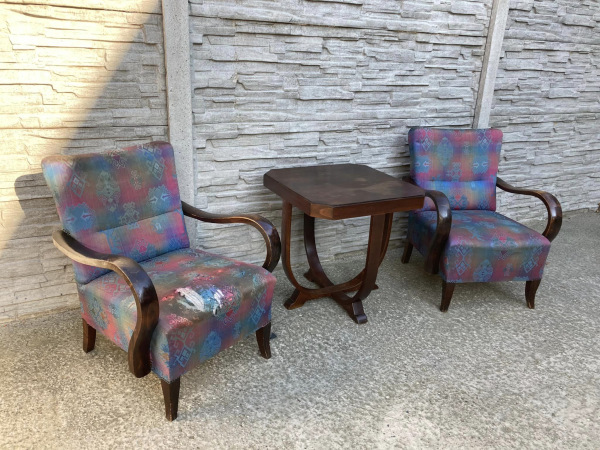 F030 - kreslá v štýle art deco - Cena 85€/ks. 1