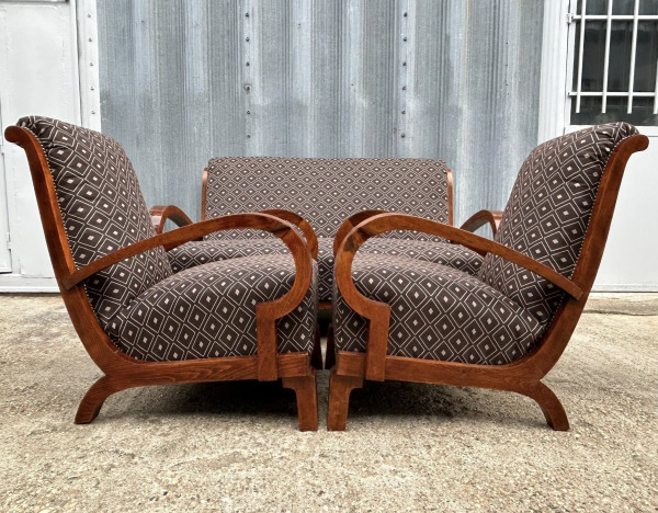 F198 - Exluzívna Art DECO sedacia súprava - Cena 2.500€ 1