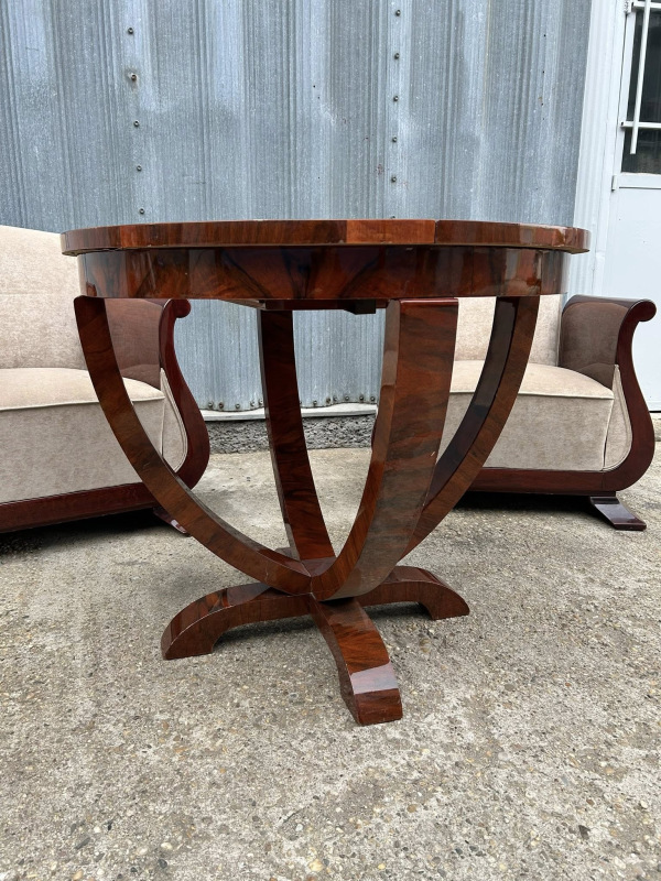 S58 - Art DECO jedálenský / čajový rozťahovací stôl - Cena 700€ 3