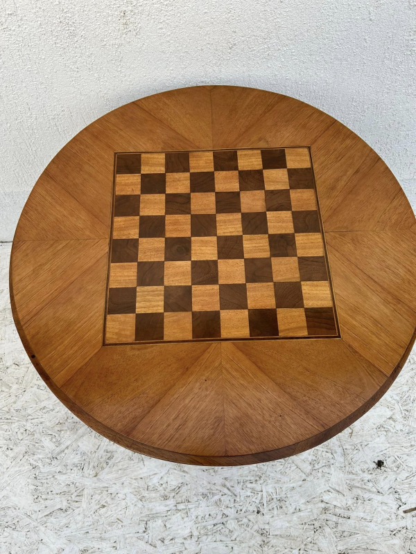 S34 -Art DECO stolík “TULIPÁN” šachový stolík - Cena 790€ 1