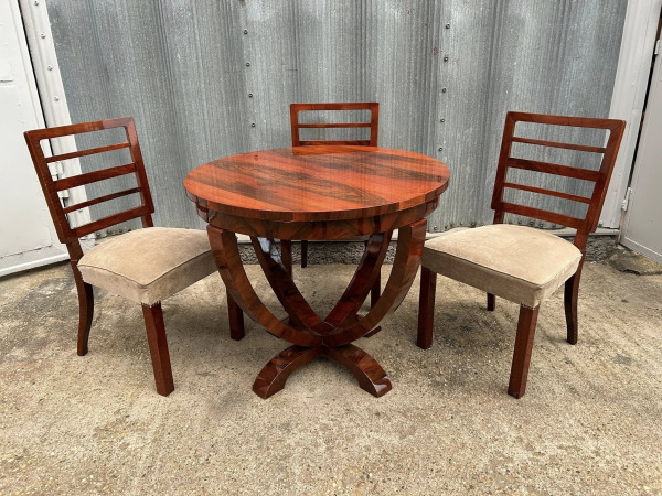 S58 - Art DECO jedálenský / čajový rozťahovací stôl - Cena 700€