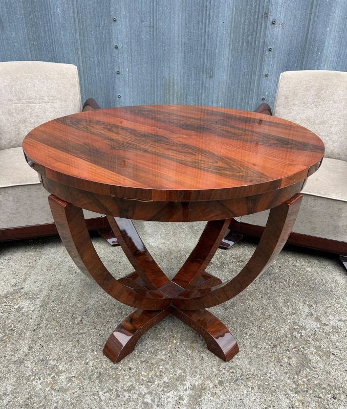 S58 - Art DECO jedálenský / čajový rozťahovací stôl - Cena 700€ 6