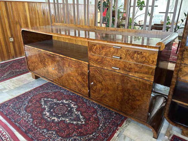 Art Deco Sideboard-buffet J-105 by Jindřich Halabala 3