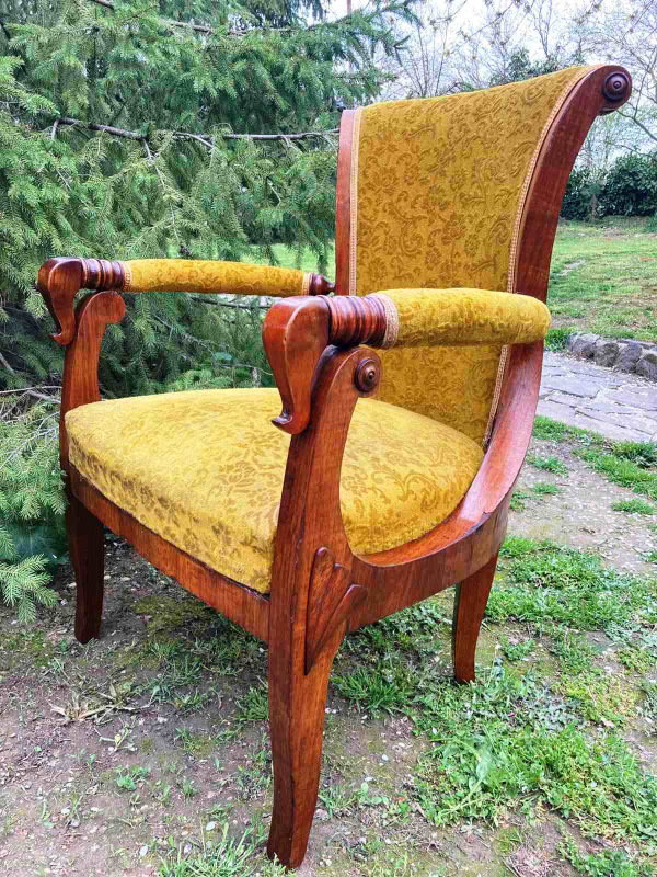 Kreslo Biedermeier (1880-1890) - Cena 390€