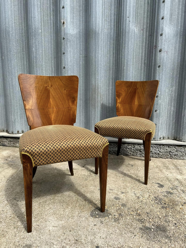 Stoličky J. Halabala H-214. (Lízatká) - Cena 190€ / kus