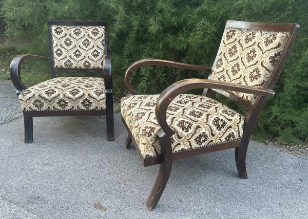 F114 -Dobové kreslá Art DECO - Cena 190 €/ks 2