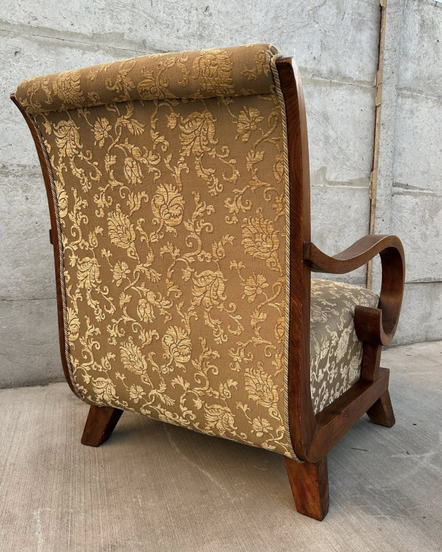 F218 - Grandiózne kreslo Art DECO - Cena 420 € 3
