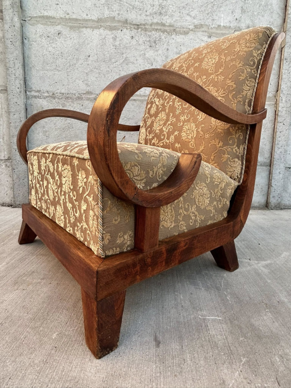 F218 - Grandiózne kreslo Art DECO - Cena 420 € 1