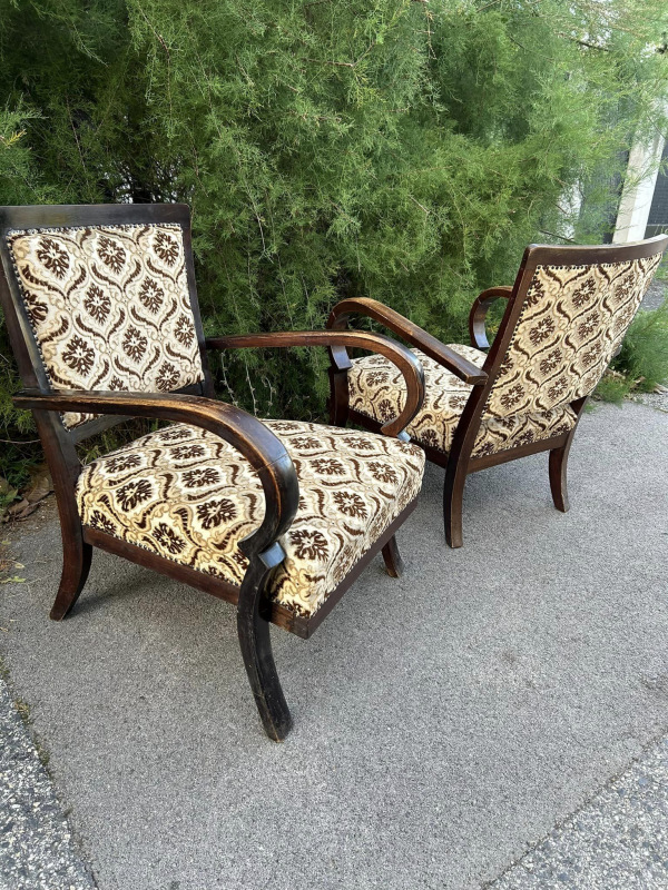 F114 -Dobové kreslá Art DECO - Cena 190 €/ks 4