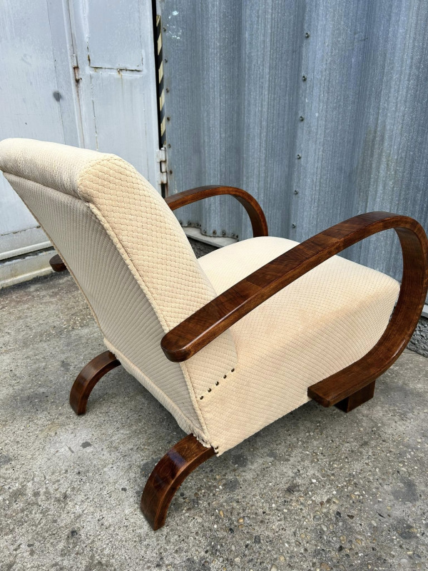 F142 - Dizajnové Art DECO Kreslo - Cena 450€ 4