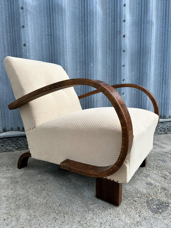 F142 - Dizajnové Art DECO Kreslo - Cena 450€ 1