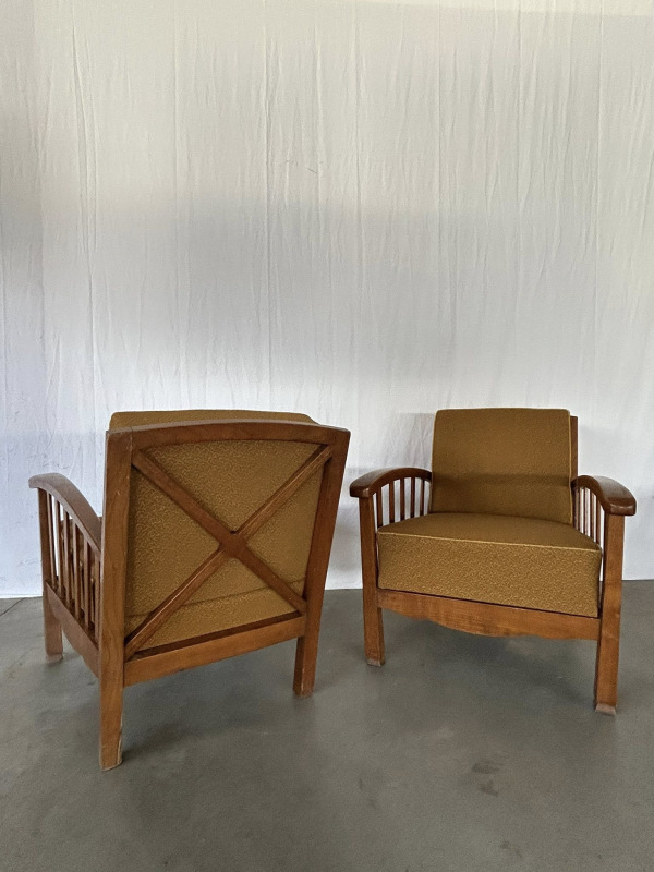 F203 - Art DECO kreslá - Cena za pár 520€ 4