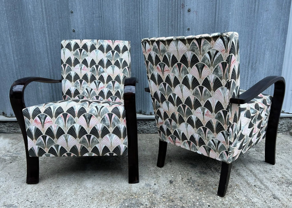 F174 - Art DECO kreslá - Cena 300€ / ks