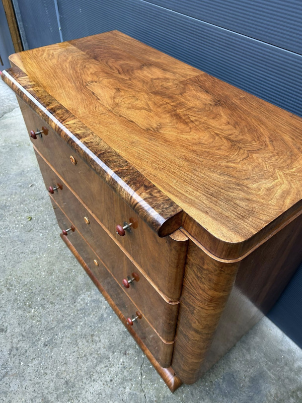 AD-KOM-6 - Art DECO komoda, zrenovovaná - Cena 1200 € 6