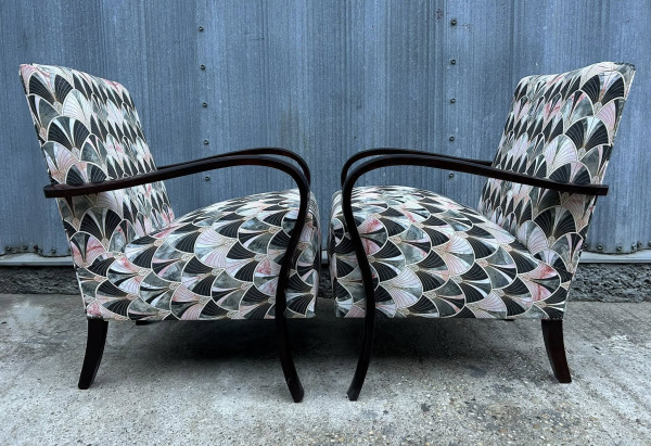 F174 - Art DECO kreslá - Cena 300€ / ks 1