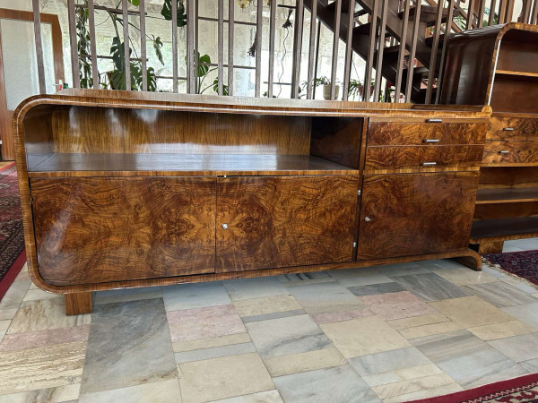 Art Deco Sideboard-buffet J-105 by Jindřich Halabala 2