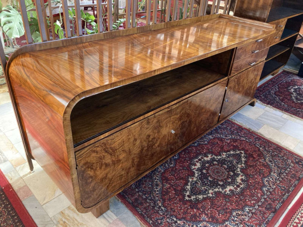 Art Deco Sideboard-buffet J-105 by Jindřich Halabala 8