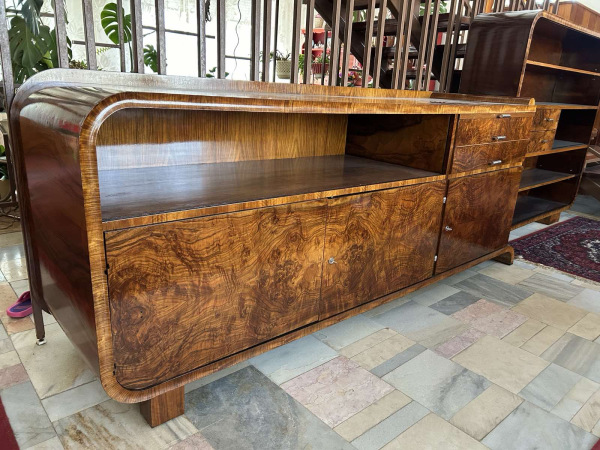 Art Deco Sideboard-buffet J-105 by Jindřich Halabala