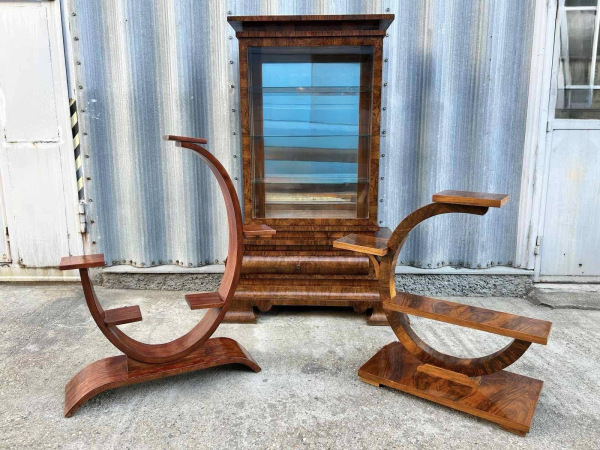 KV03 -Art DECO kvetinový stojan kompletne zrenovované - Cena 450€ 4