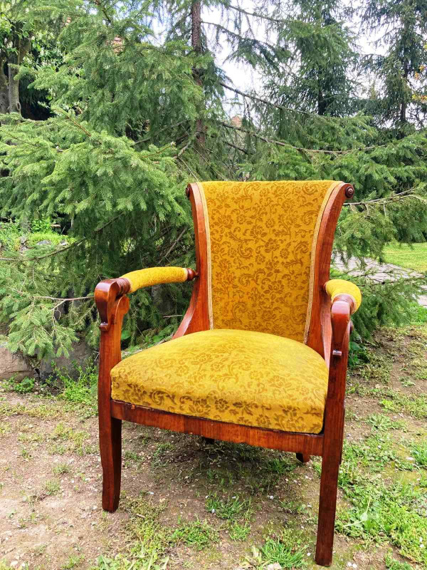 Kreslo Biedermeier (1880-1890) - Cena 390€ 1